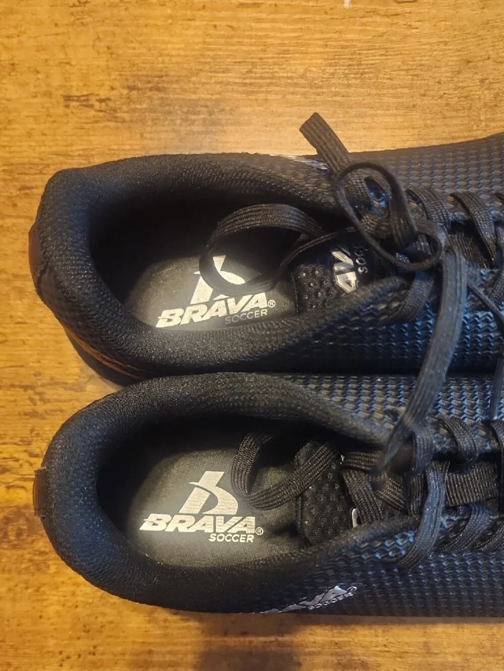 Men’s Black Athletic Soccer Shoes